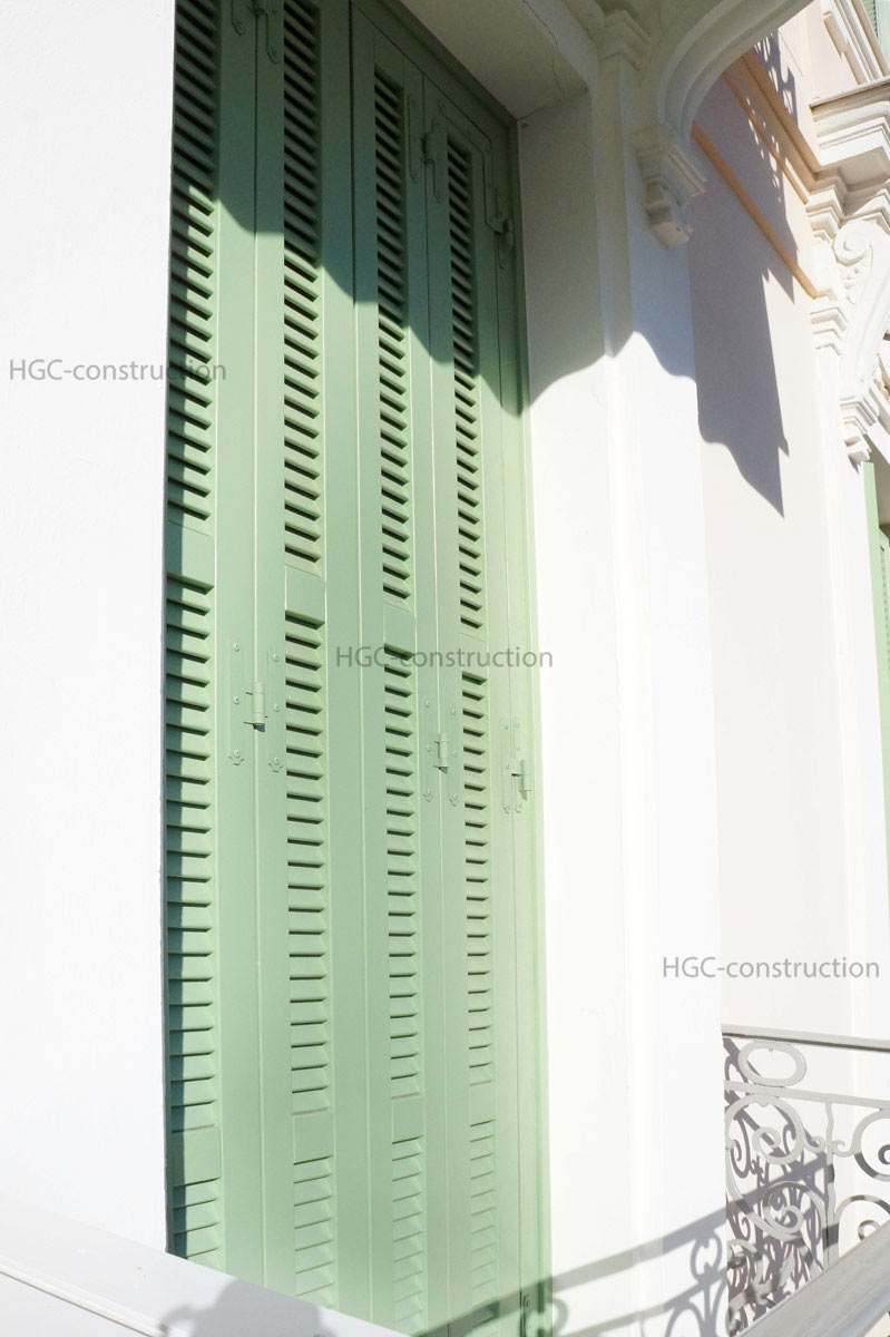Rénovation de volets professionnels à Nice
