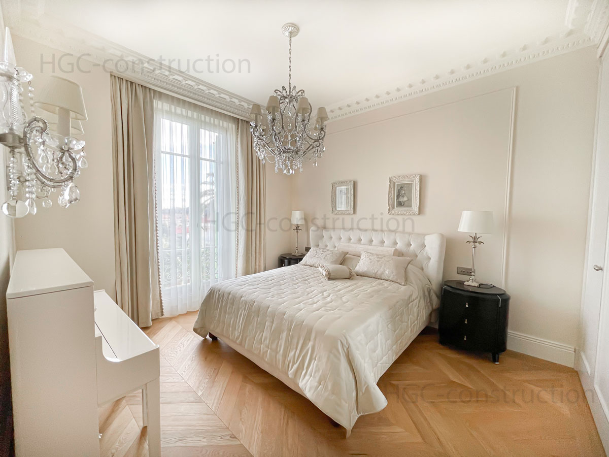 Assemblage de meubles de chambre de luxe Monaco